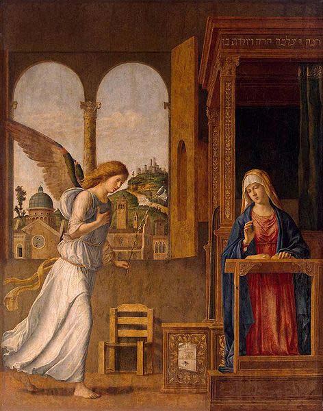 CIMA da Conegliano The Annunciation Norge oil painting art